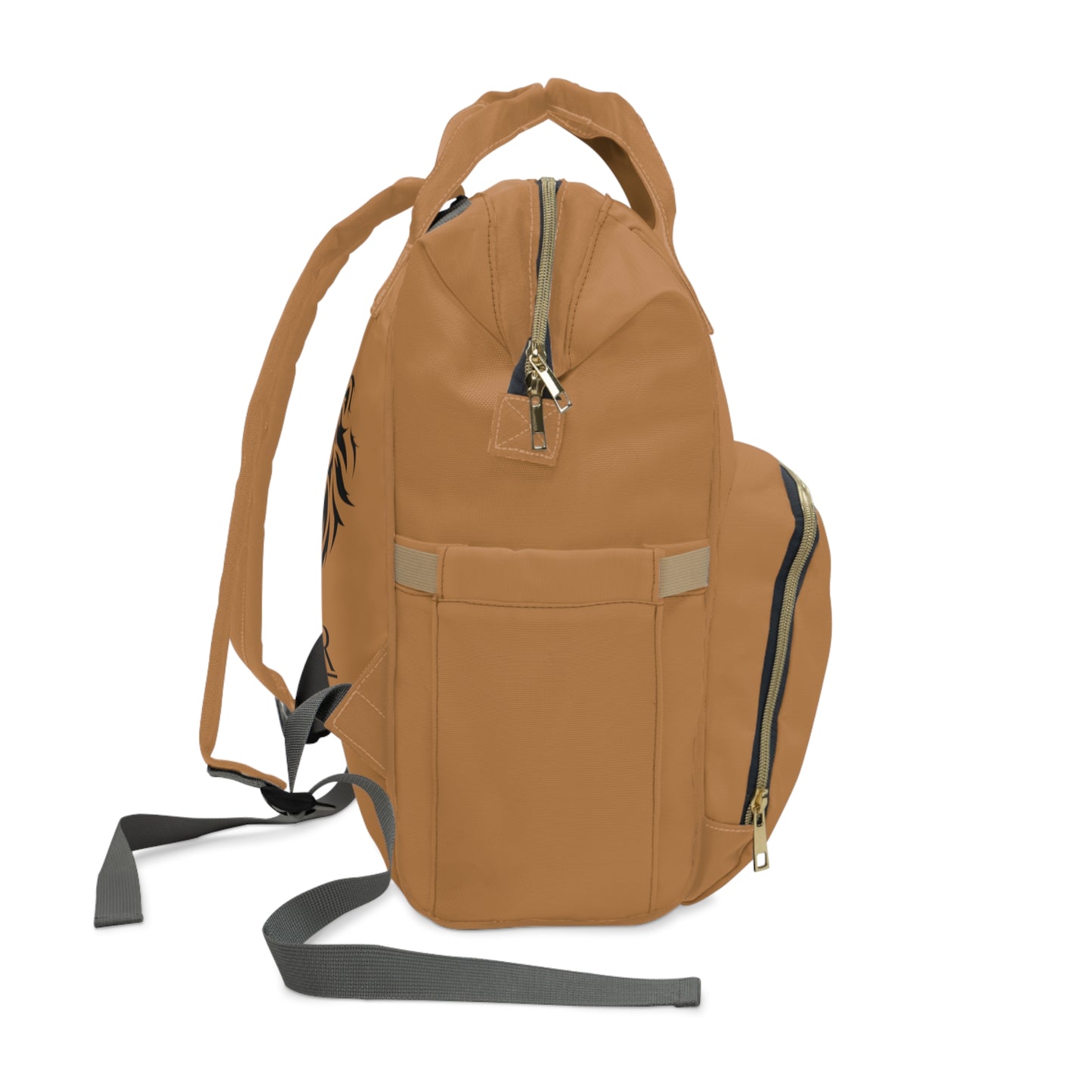 NKOR™ - Royalty Multifunctional Diaper Backpack Light Brown