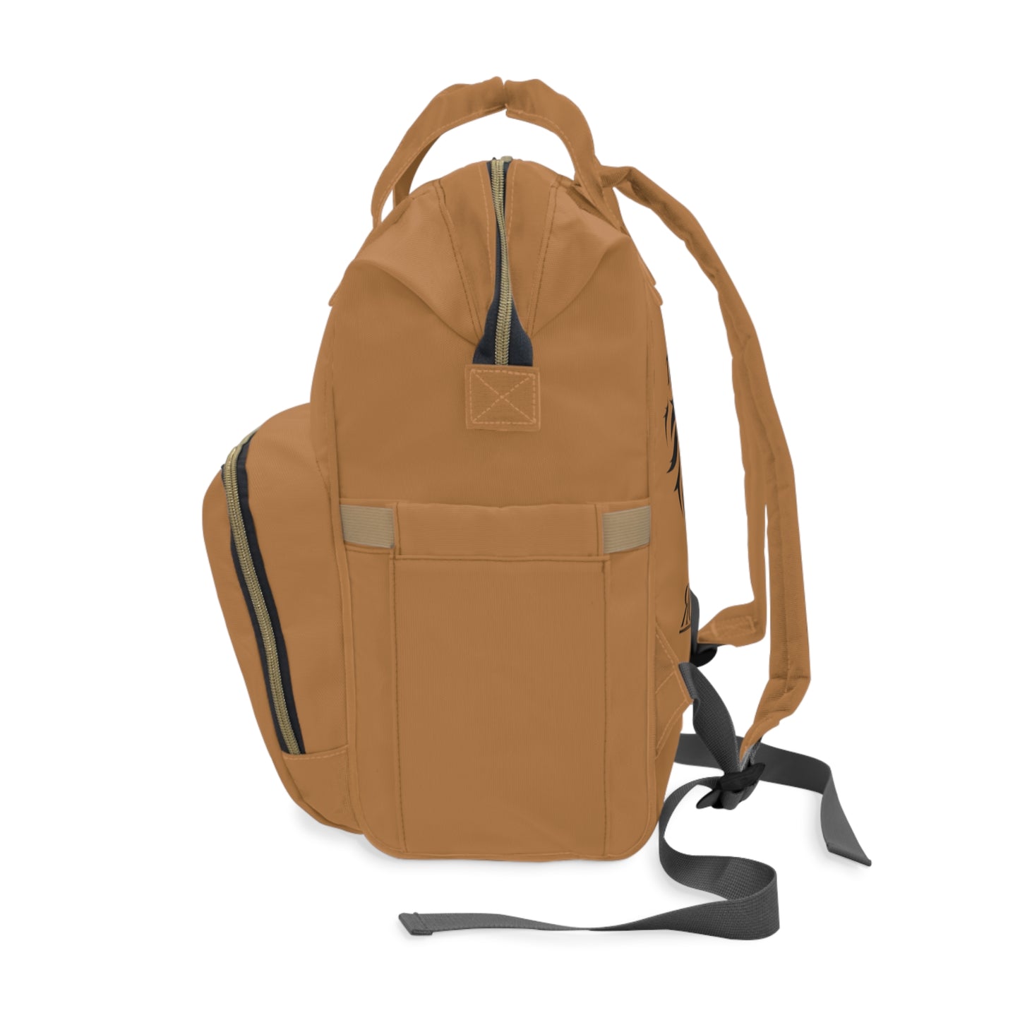NKOR™ - Royalty Multifunctional Diaper Backpack Light Brown