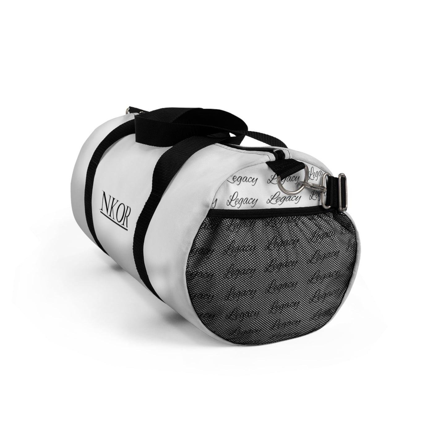 NKOR™ - Legacy Duffel Bag White