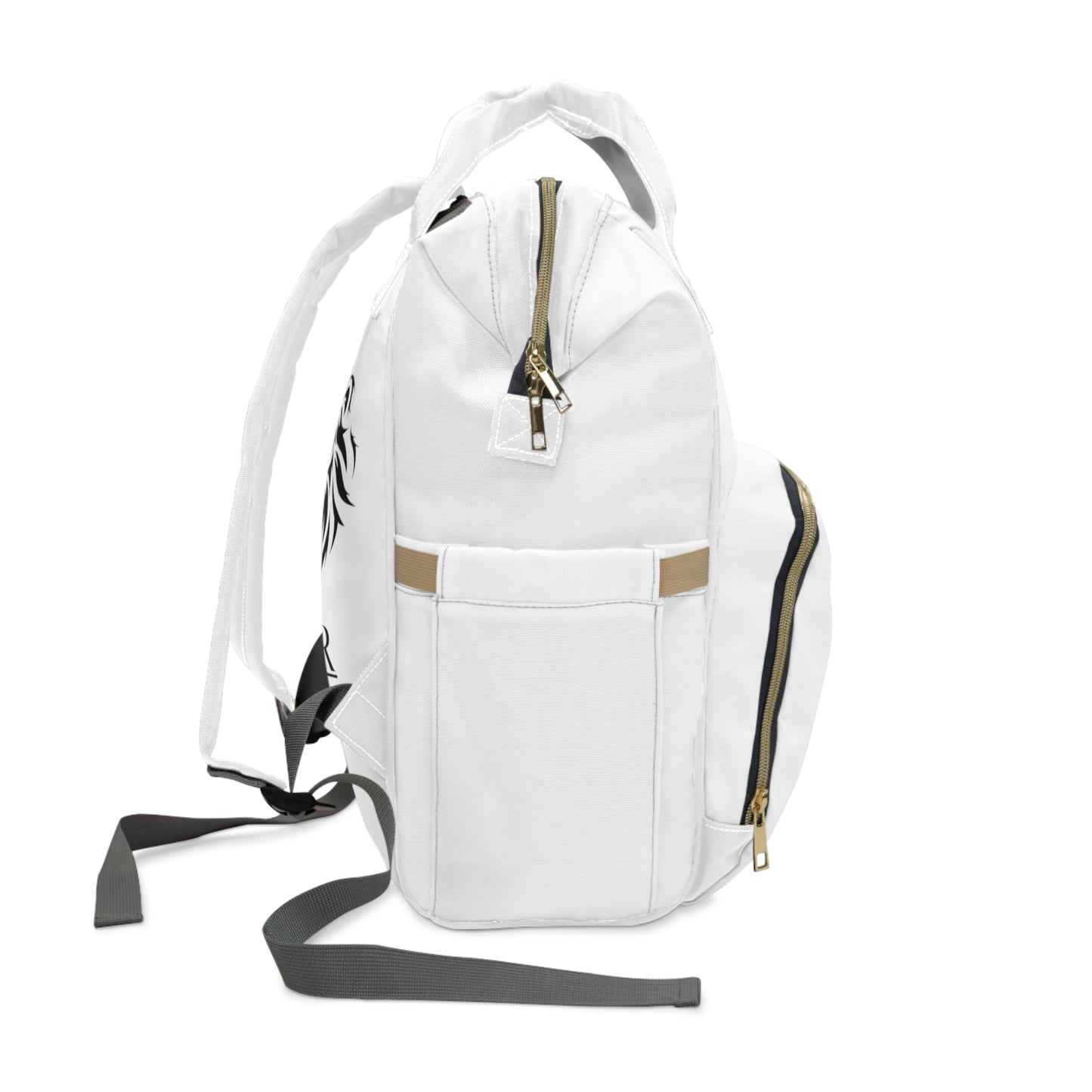 NKOR™ - Royalty Multifunctional Diaper Backpack White