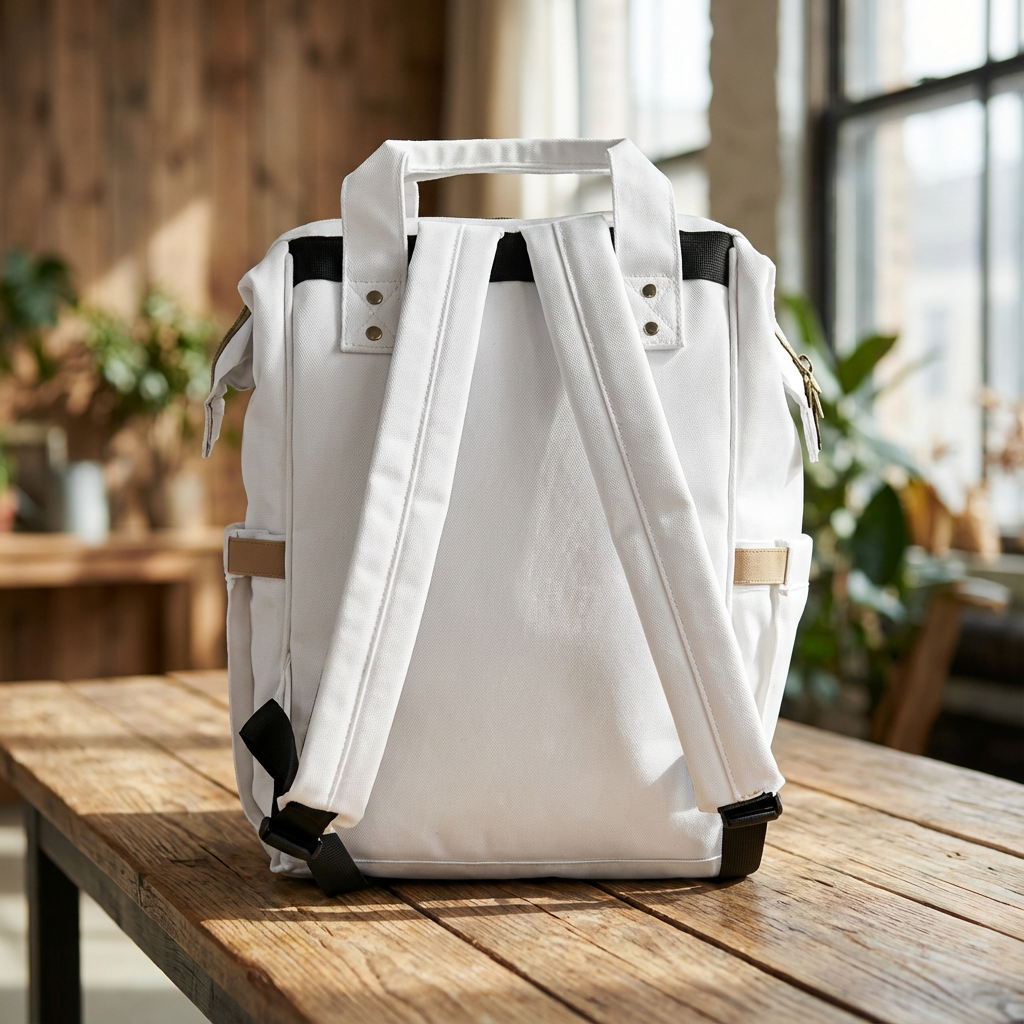 NKOR™ - Royal Backpack White