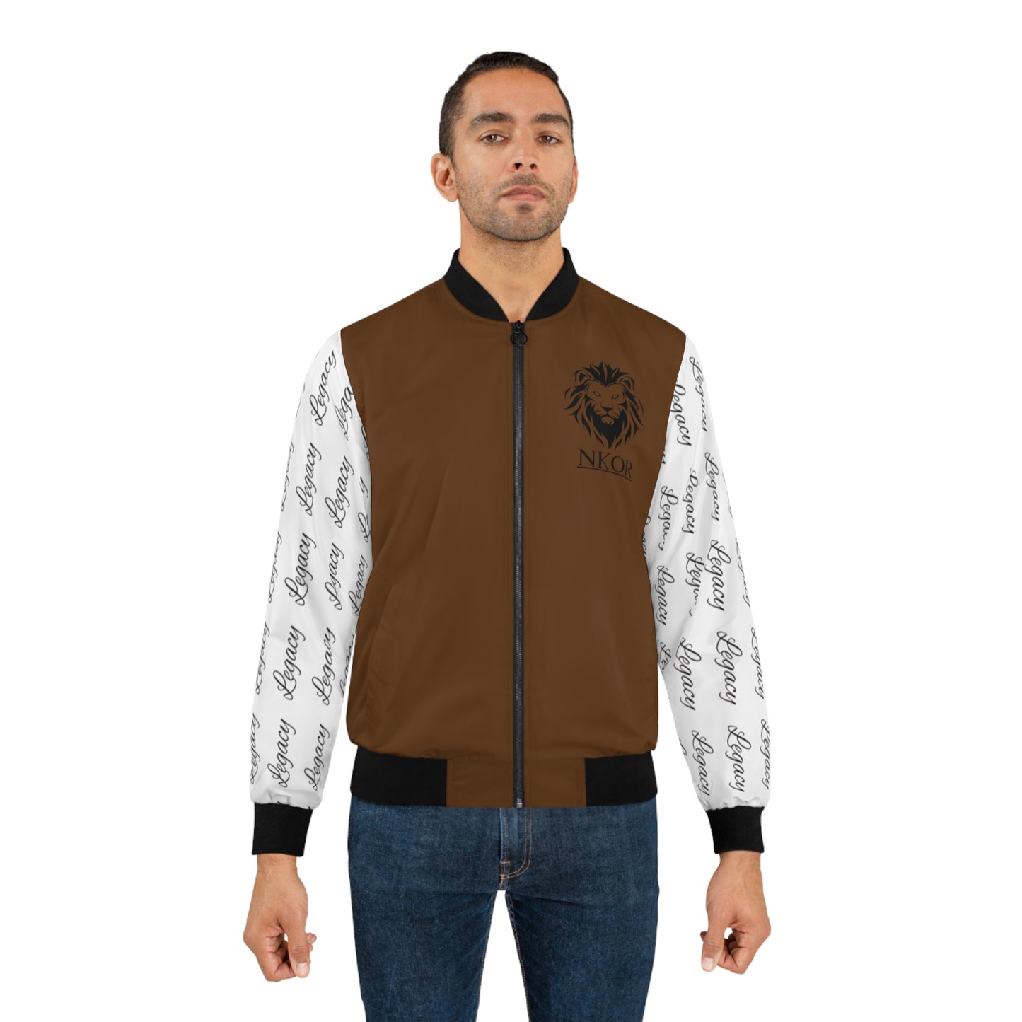 NKOR™ - Legacy Men's Bomber Jacket (AOP)