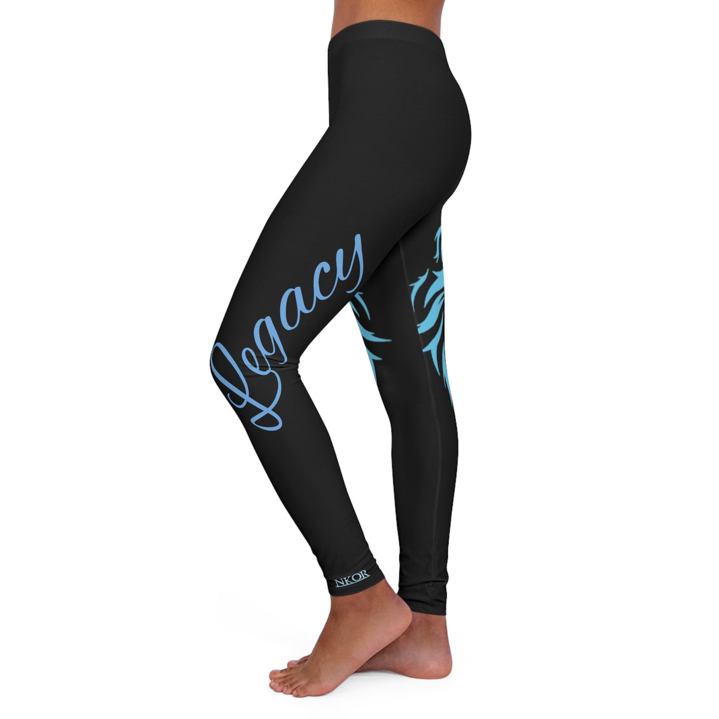 NKOR™ - Legacy Women's Spandex Leggings Black