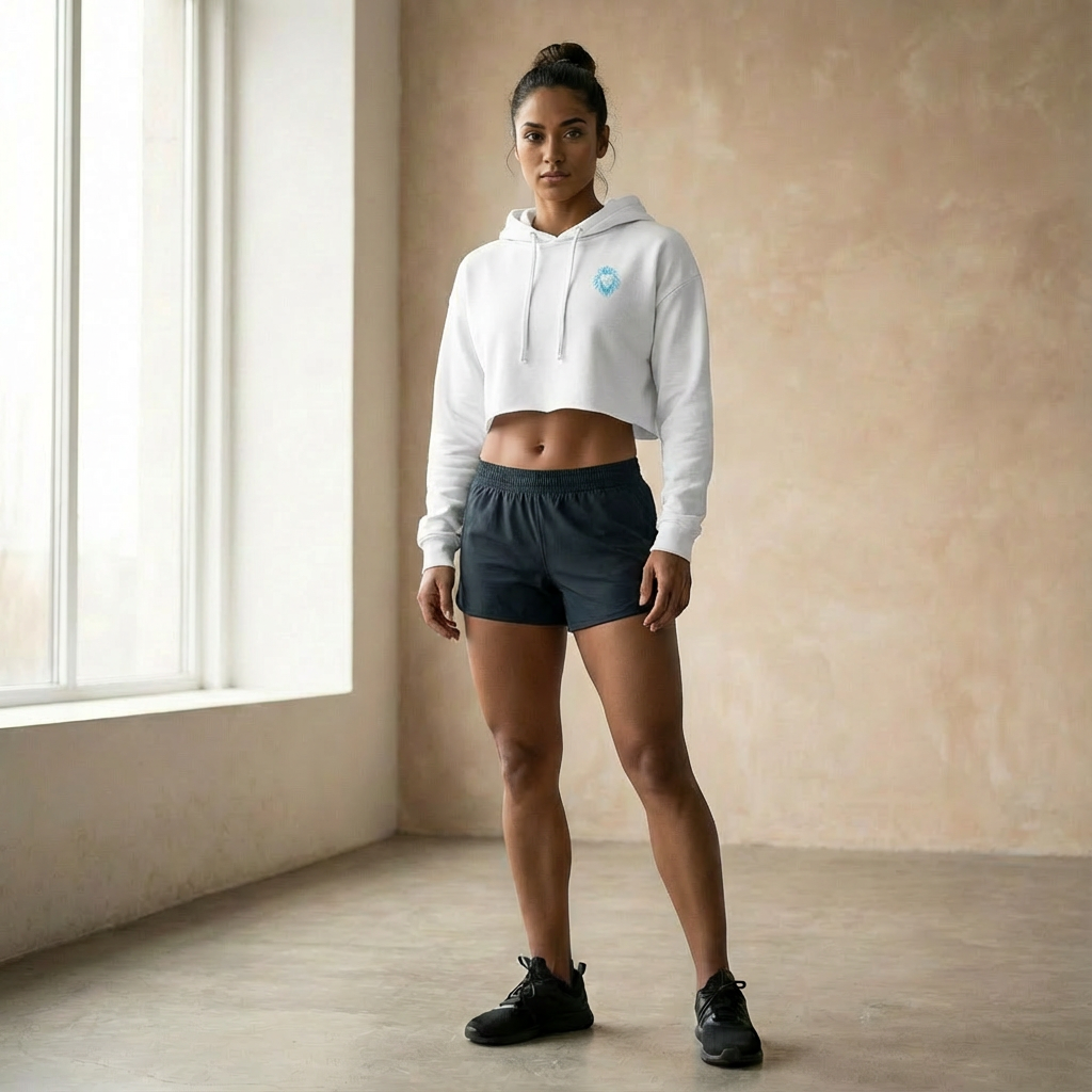 NKOR™- Legacy Cropped Hoodie
