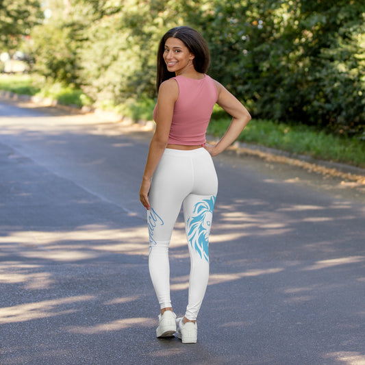 NKOR™ - Legacy Women's Spandex Leggings White