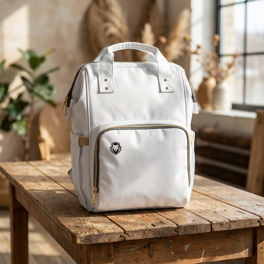 NKOR™ - Royal Backpack White